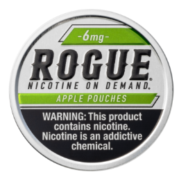 Rogue Nicotine Pouches Apple 6mg