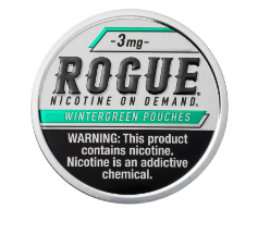 Rogue Nicotine Pouches Wintergreen 3mg